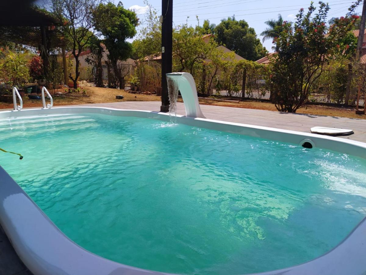 Casa Em Caldas - Piscina Solar E Eletrica Caldas Novas Ngoại thất bức ảnh